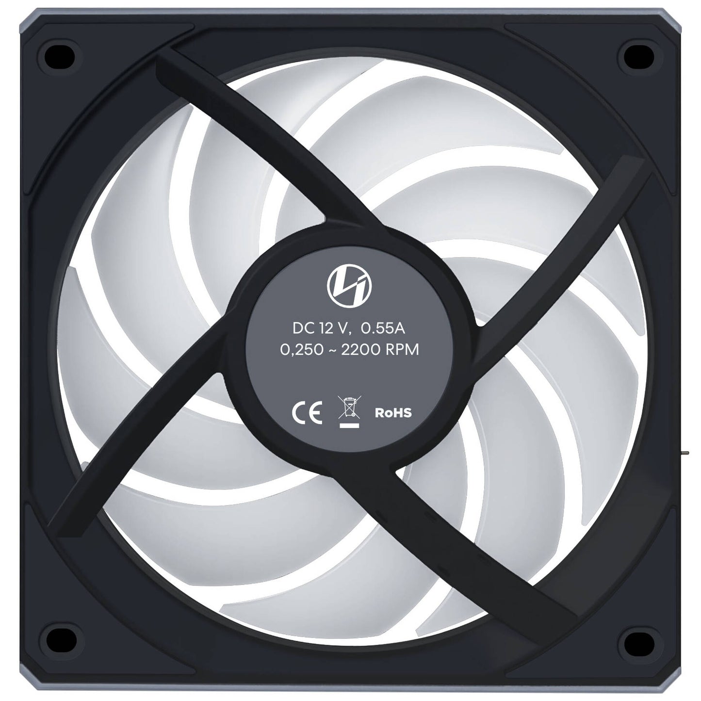 Lian Li UNI FAN CL Wireless Reverse fan – 120 mm, black