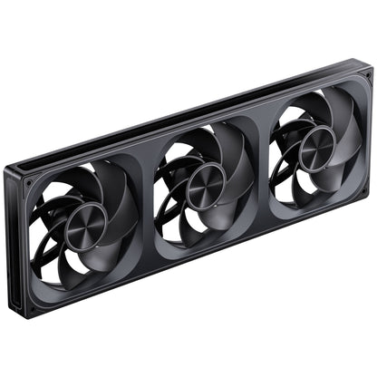Jonsbo ZA-420BR PWM Fan, Reverse, ARGB – 3× 140 mm, Black
