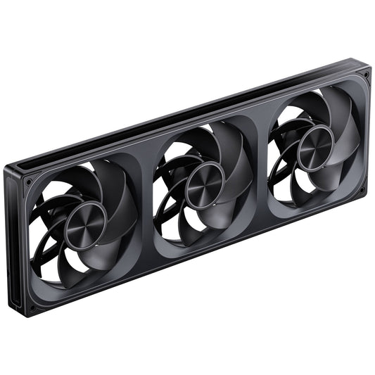 Jonsbo ZA-420BR PWM Fan, Reverse, ARGB – 3× 140 mm, Black