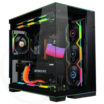 Lian Li UNI FAN SL Wireless LCD fan, ARGB, PWM - Reverse Blade, 120 mm, black