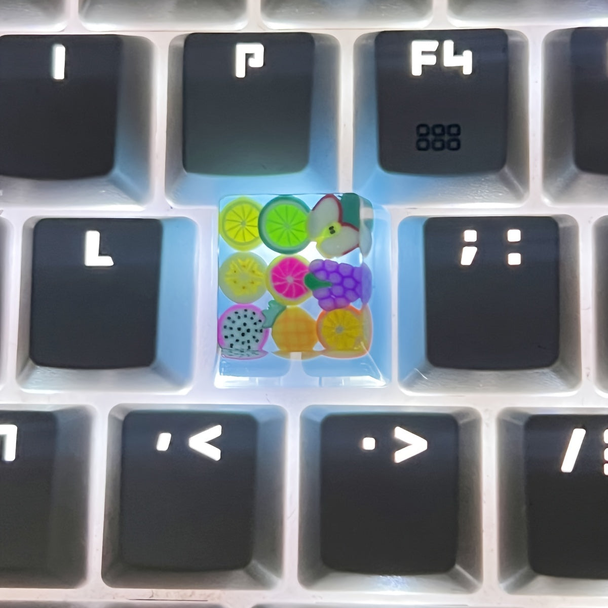 Cute Fruit-Themed Keycaps
