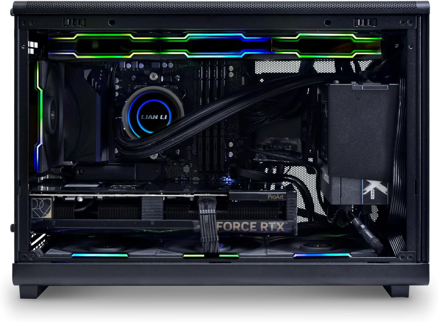 LIAN LI DAN A3 mATX – Black / Wood