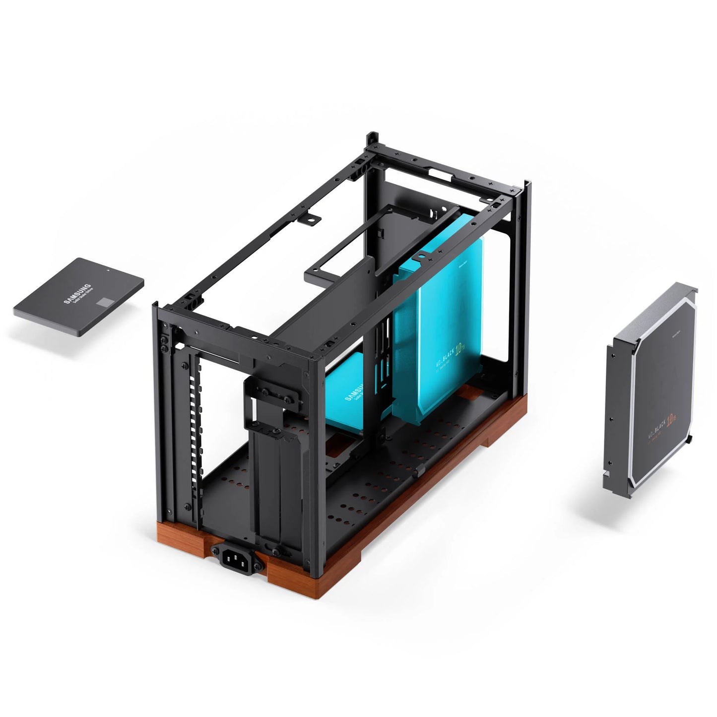 Jonsbo T9 Black PC Case, Mini Case, ITX