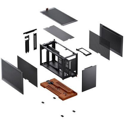 Jonsbo T9 Black PC Case, Mini Case, ITX