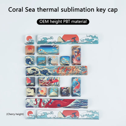 Coral Sea Themed Keycap