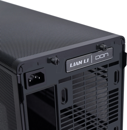 LIAN LI DAN A3 mATX – Black / Wood