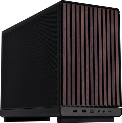 LIAN LI DAN A3 mATX – Black / Wood